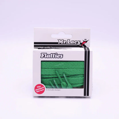 Sireturi Mr. Lacy FLATTIES Kelly Green 130CM