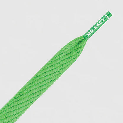 Sireturi Mr. Lacy FLATTIES Kelly Green 130CM