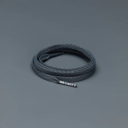 Sireturi Mr. Lacy SKINNES 120CM Dark Grey