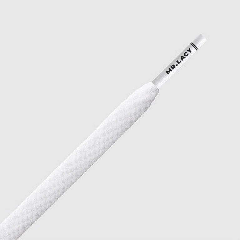 Sireturi Mr. Lacy SKINNES 120CM White