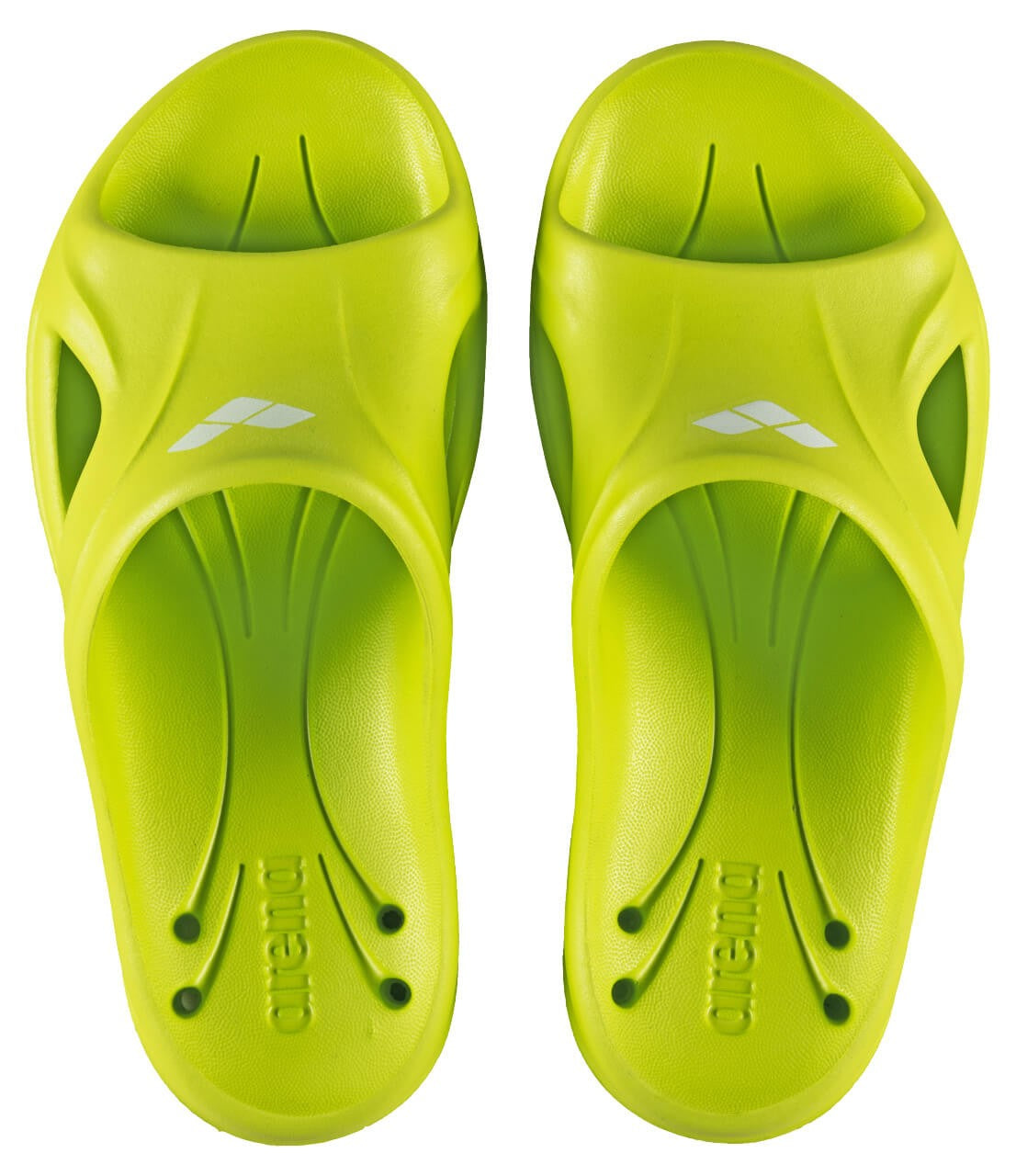 Slapi copii ARENA HYDROSOFT II JR HOOK Lime