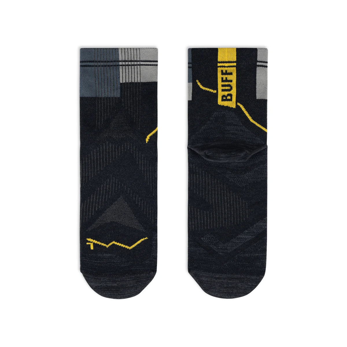 Sosete Buff Coolnet Quarter - CQ GRAPHITE