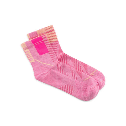 Sosete Buff Coolnet Quarter - CQ PINK
