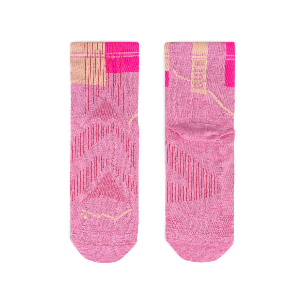 Sosete Buff Coolnet Quarter - CQ PINK