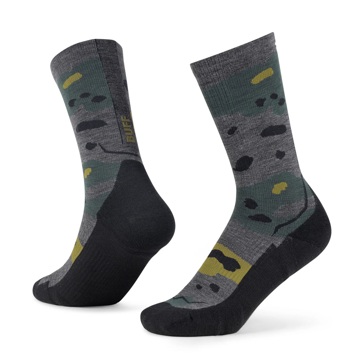 Sosete Buff Light Wool Merino Crew - LCW2 Grey