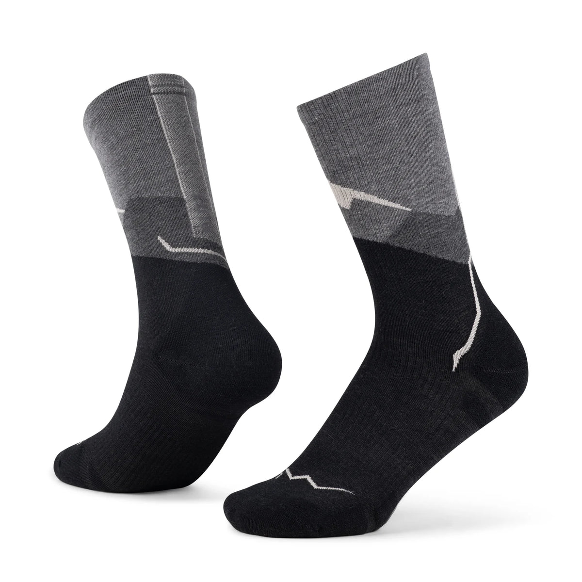 Sosete Buff Light Wool Merino Crew - LWC1 GRAPHITE