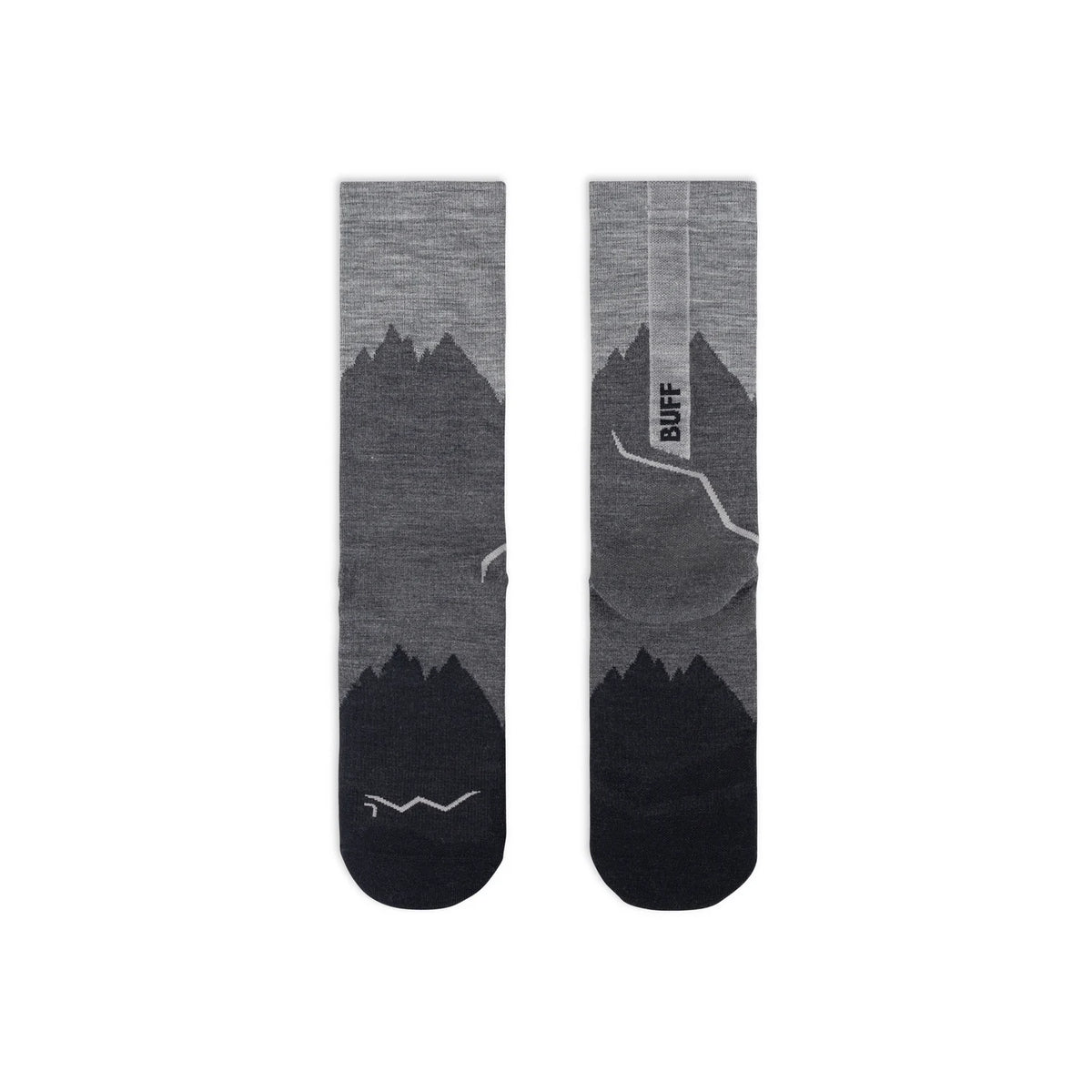 Sosete Buff Light Wool Merino Crew - LWC3 BLACK