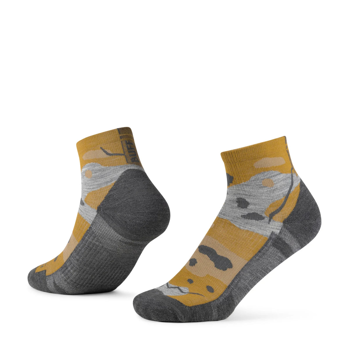 Sosete Buff Light Wool Merino Quarter - LWQ2 UMBER KHAKI