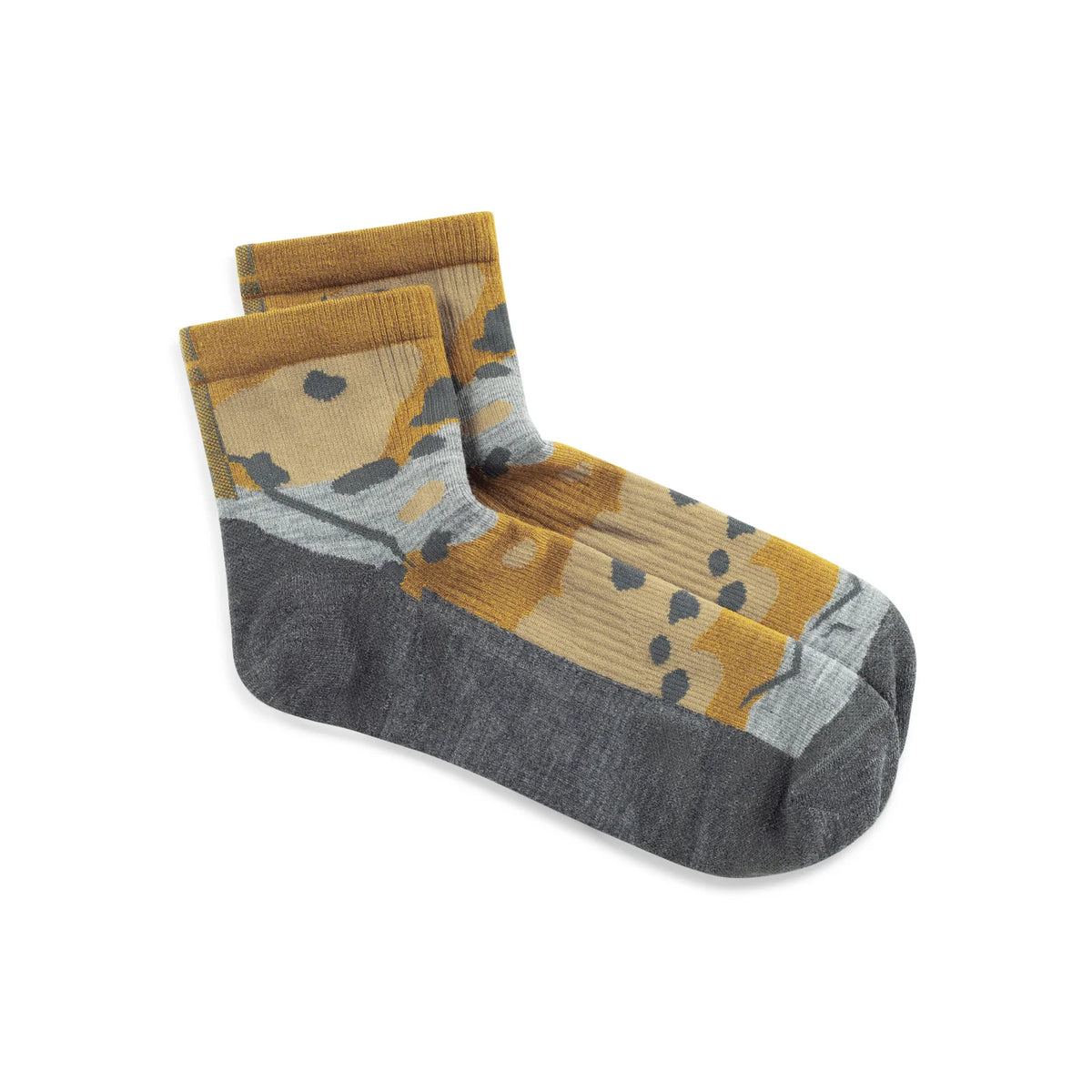 Sosete Buff Light Wool Merino Quarter - LWQ2 UMBER KHAKI