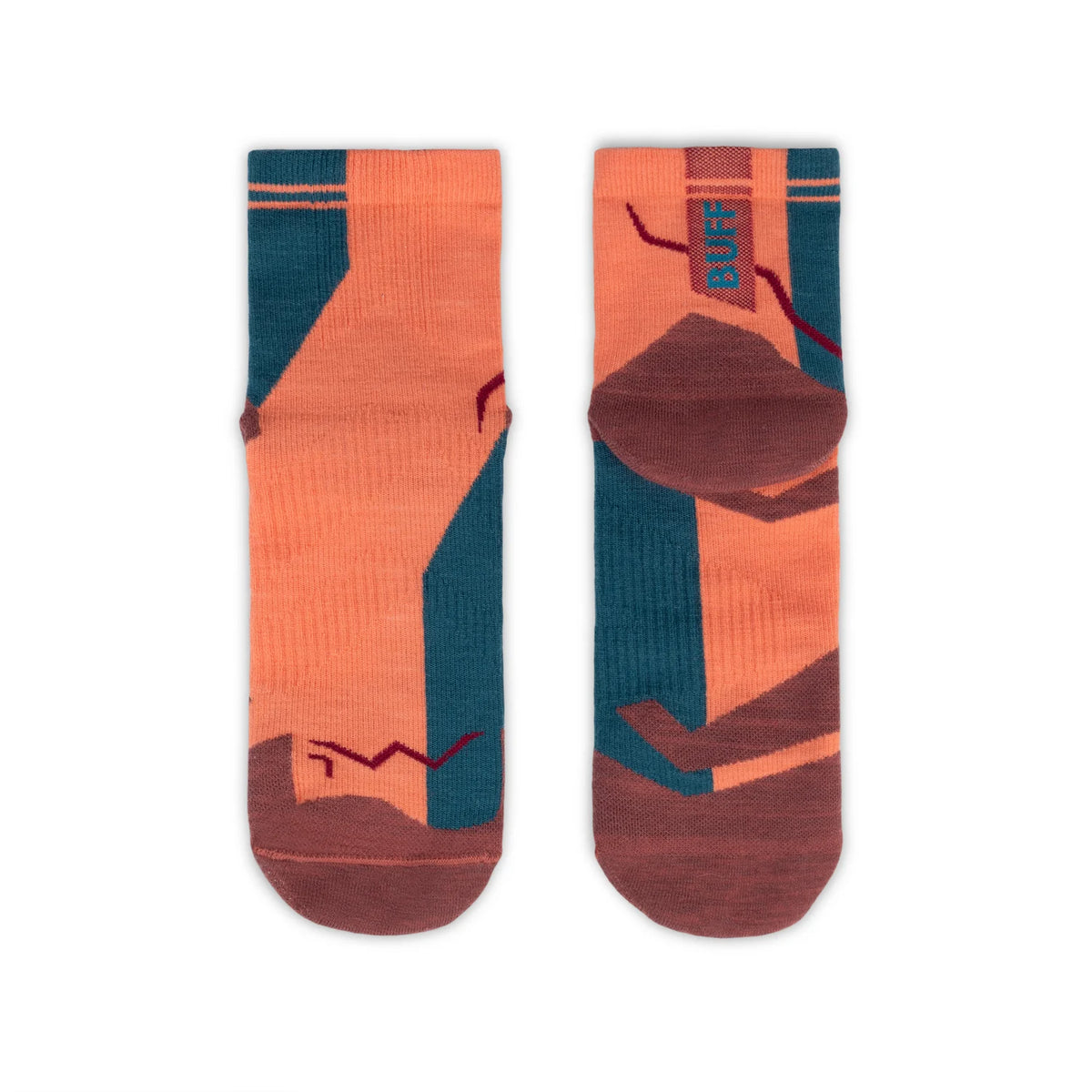 Sosete Buff Light Wool Merino Quarter - LWQ4 FLAMINGO