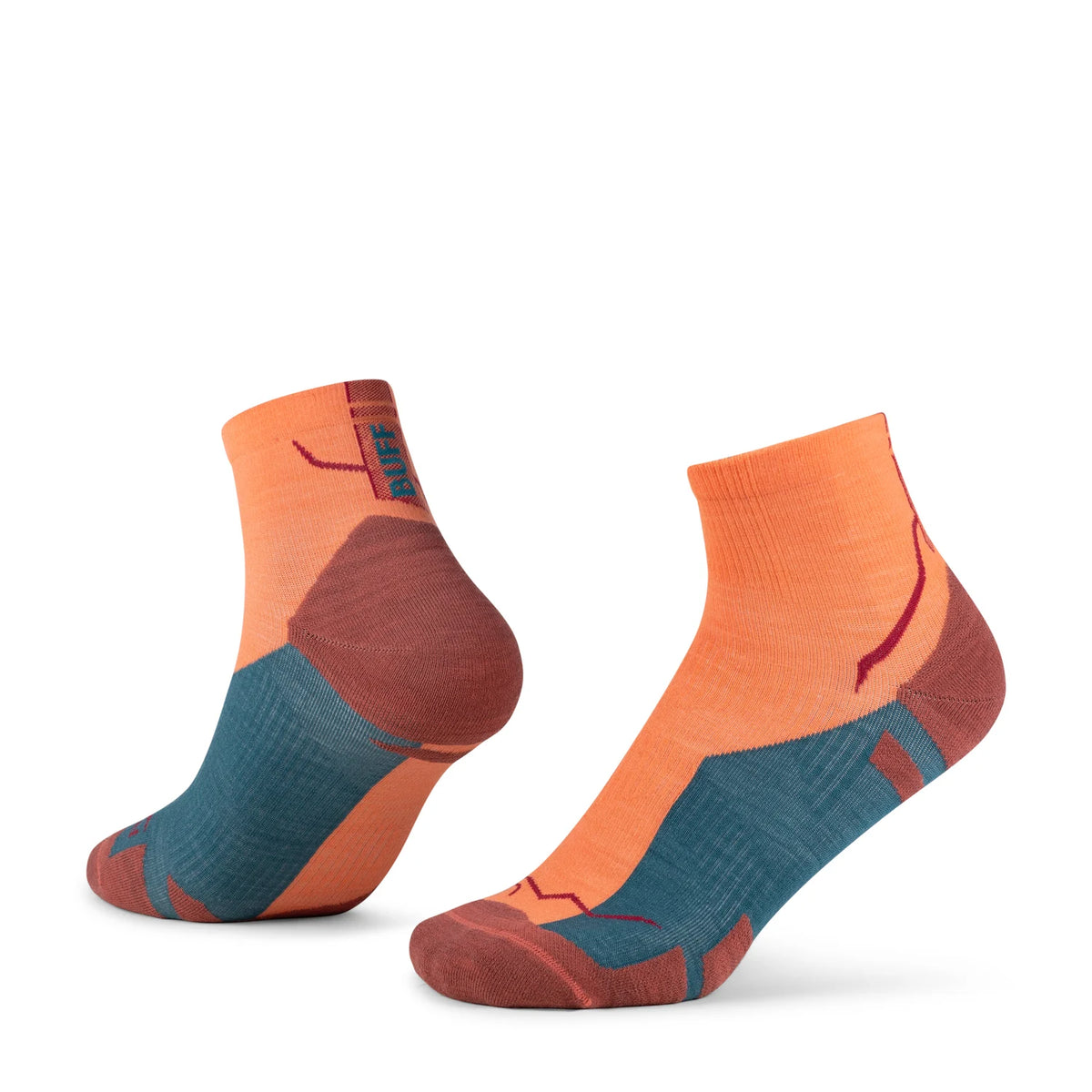 Sosete Buff Light Wool Merino Quarter - LWQ4 FLAMINGO