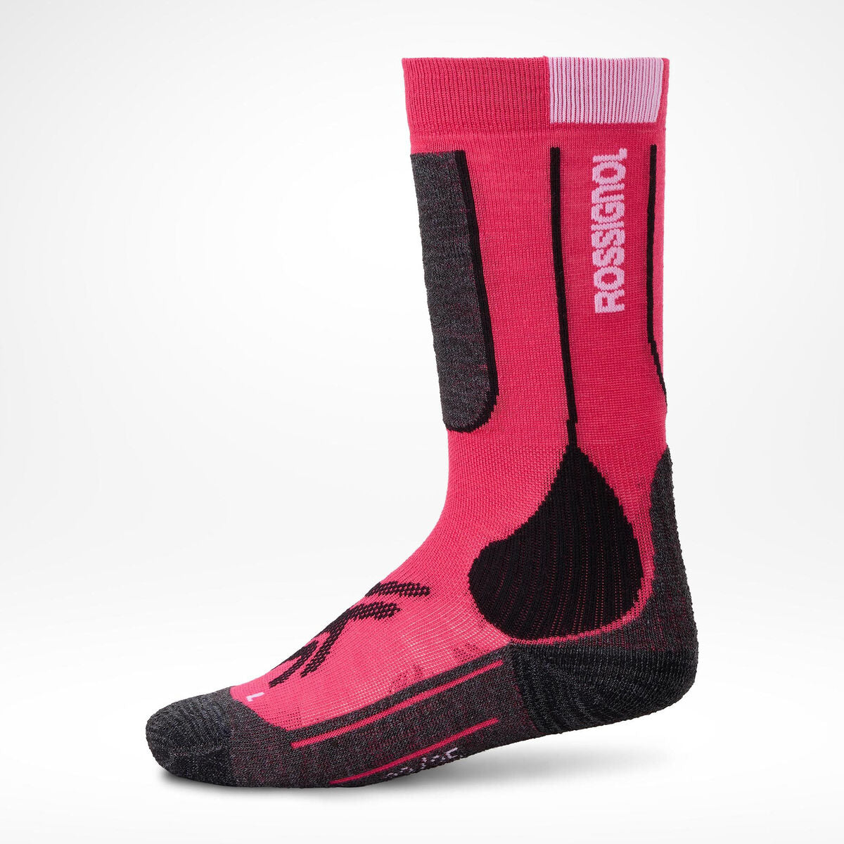 Sosete schi copii Jr Rossignol Essential ski socks Electric fuchsia