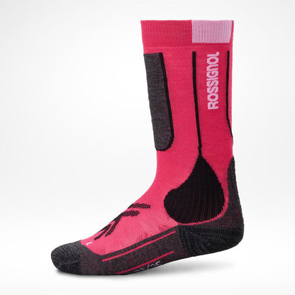 Sosete schi copii Jr Rossignol Essential ski socks Electric fuchsia