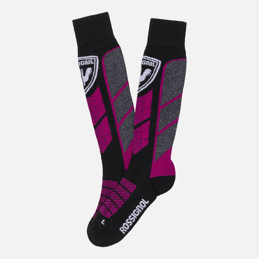 Sosete schi dama Rossignol W THERMOTECH SOCKS Orchid Pink