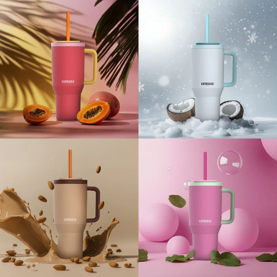 Termos Kambukka Rio 950 ml - Pink papaya