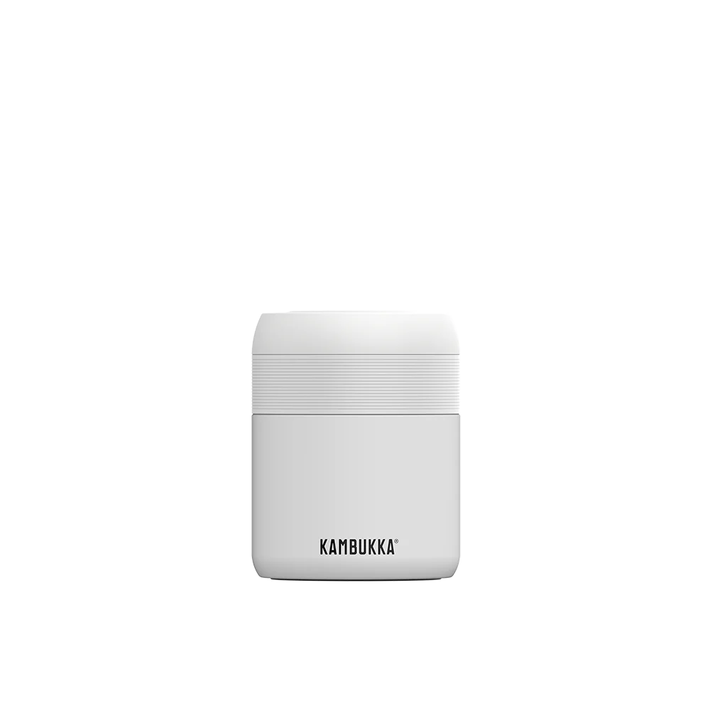 Termos pentru mancare Kambukka - BORA 600 ml - Chalc white