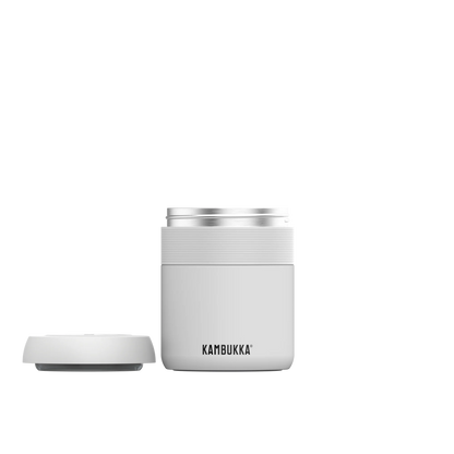 Termos pentru mancare Kambukka - BORA 600 ml - Chalc white