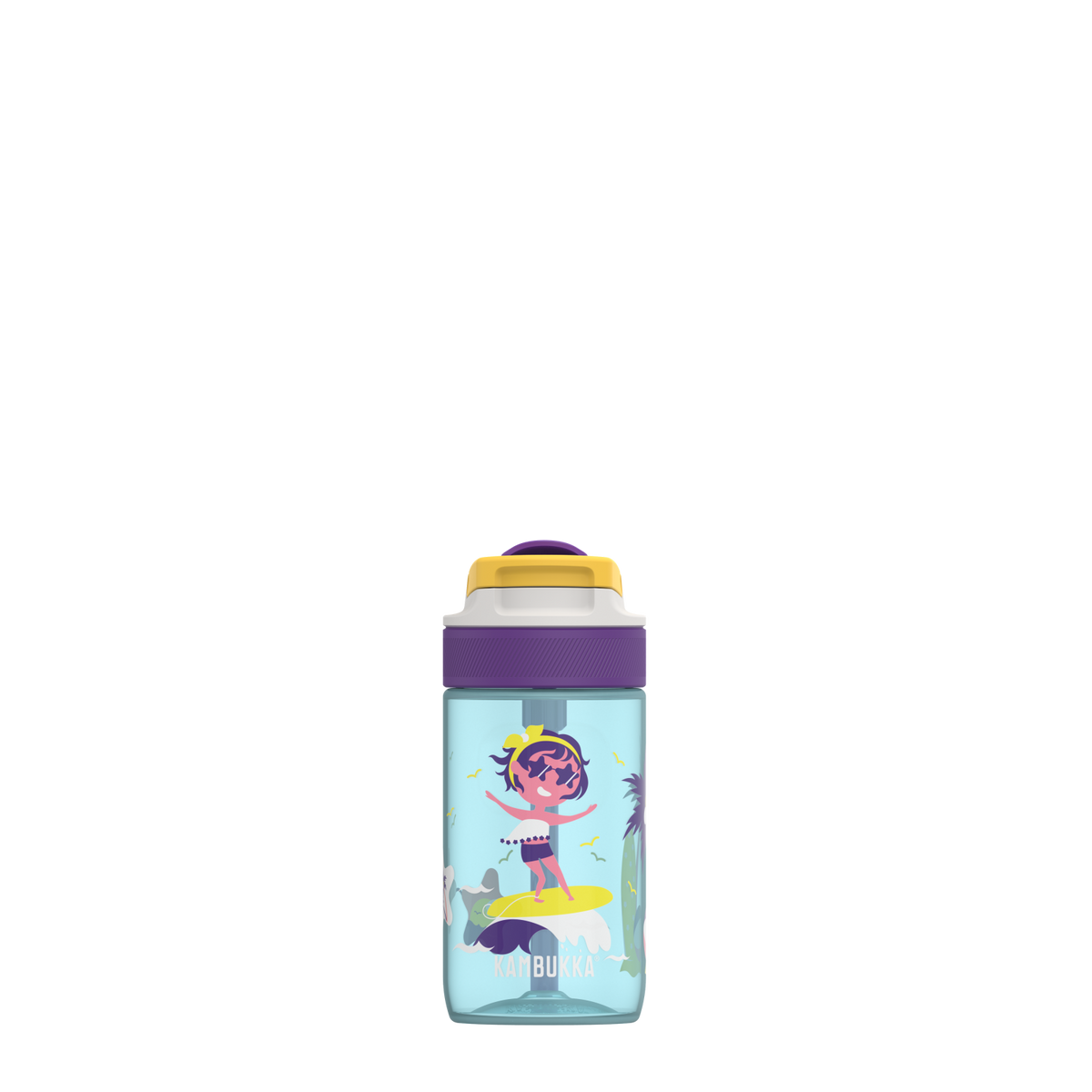 Sticla de apa pentru copii Kambukka Lagoon 400 - Surf girl