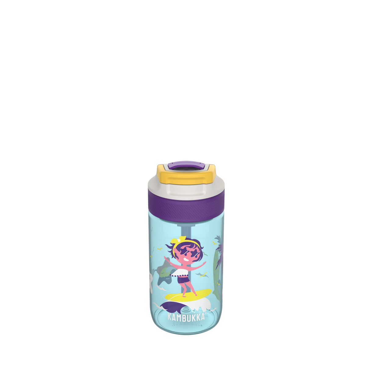 Sticla de apa pentru copii Kambukka Lagoon 400 - Surf girl