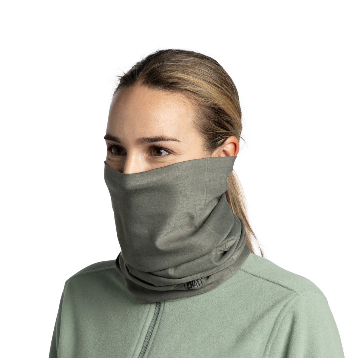 Bandana BUFF Thermonet SOLID BEETLE GREEN