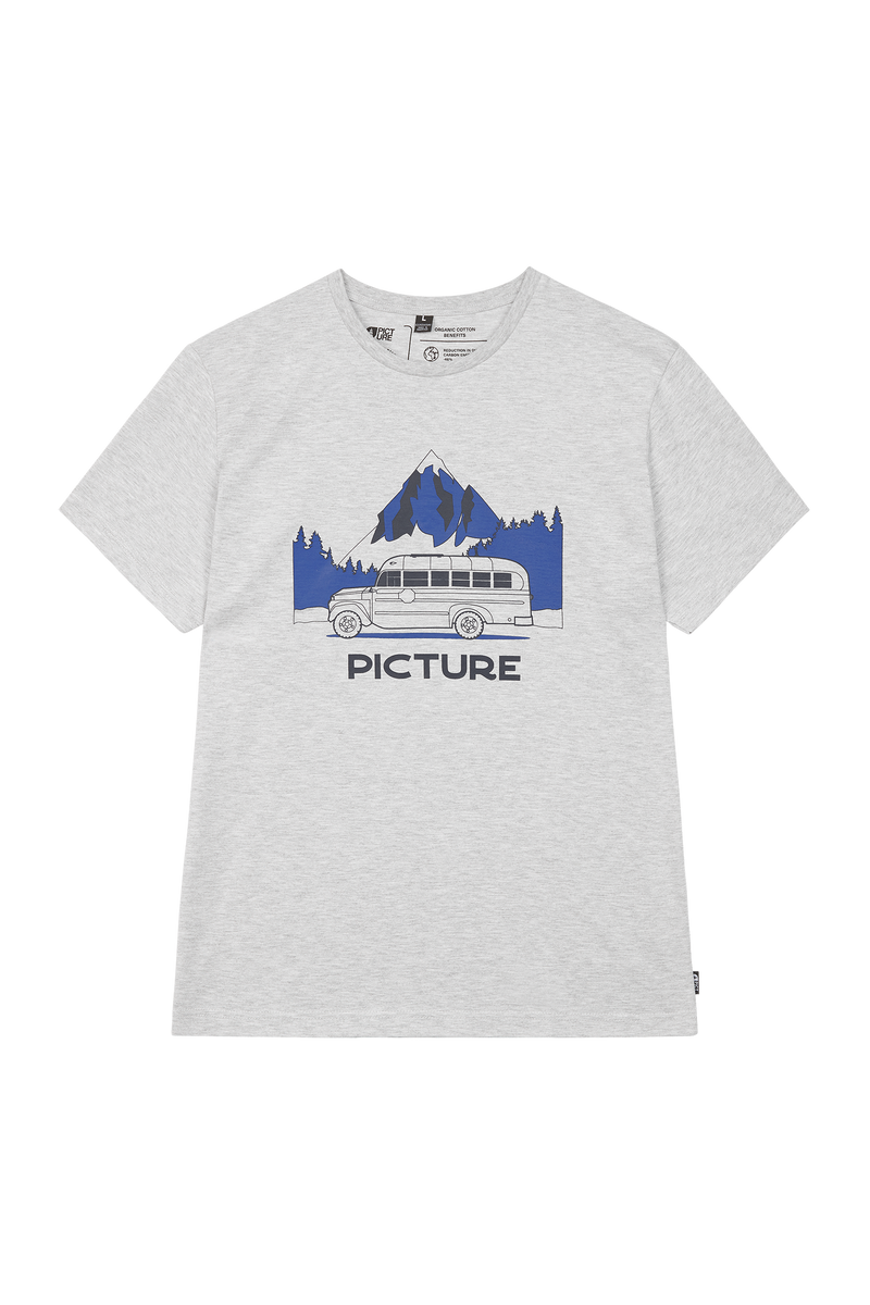 Tricou barbati Picture Coastlife tee - Grey Melange