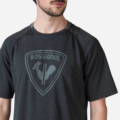 Tricou barbati Rossignol BIG PRINT - Black