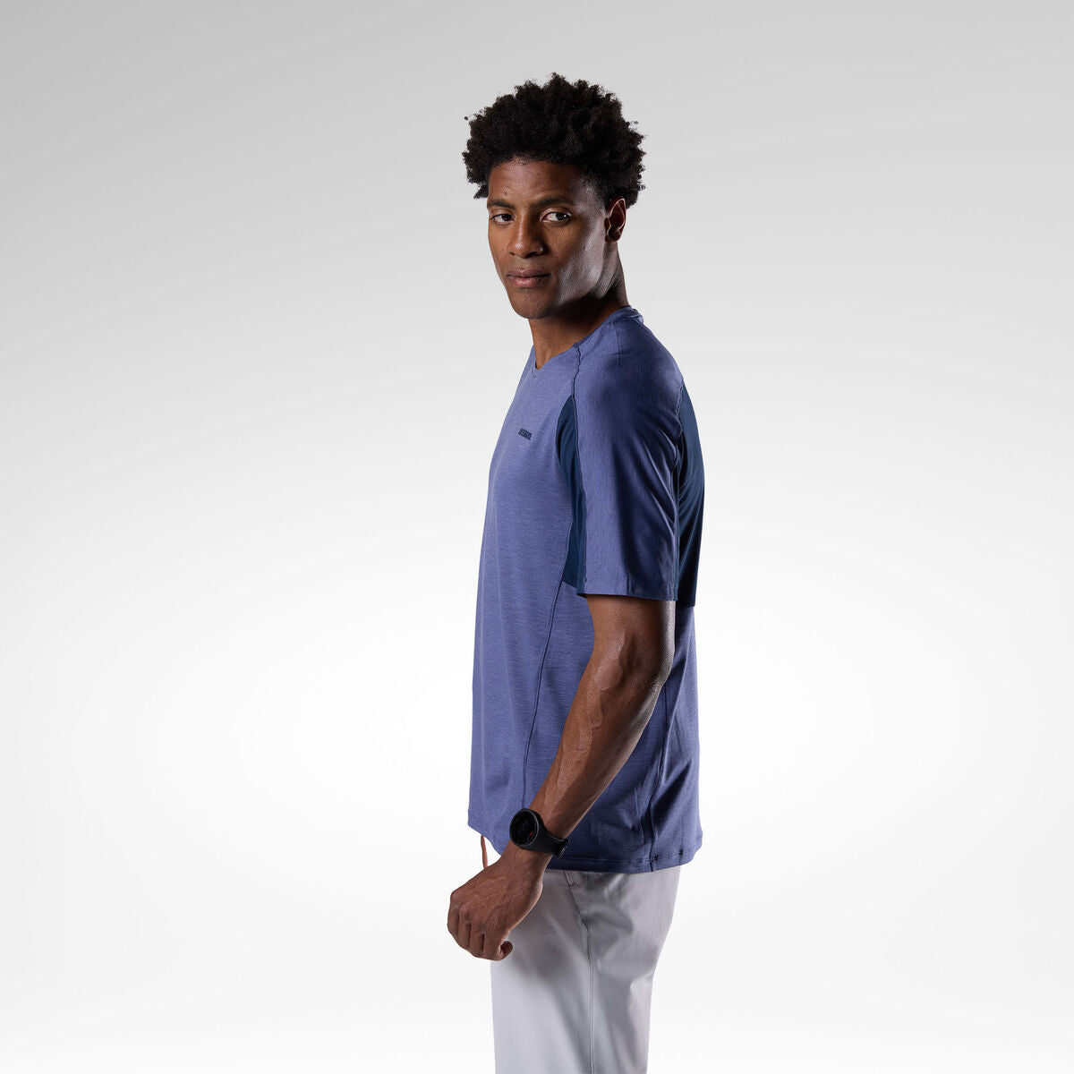 Tricou barbati Rossignol HIKING - True Night Blue Htr