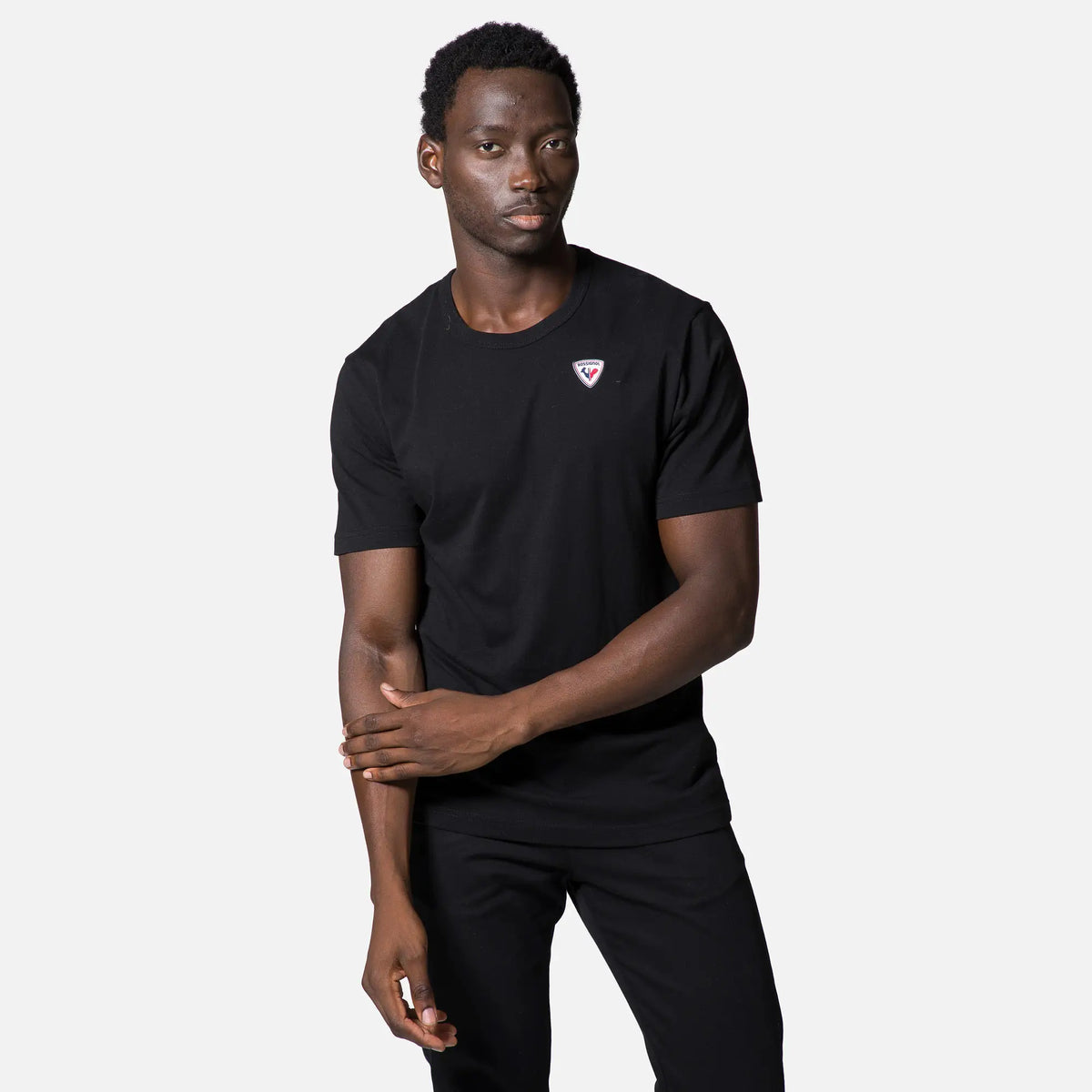 Tricou barbati Rossignol LOGO PLAIN Black