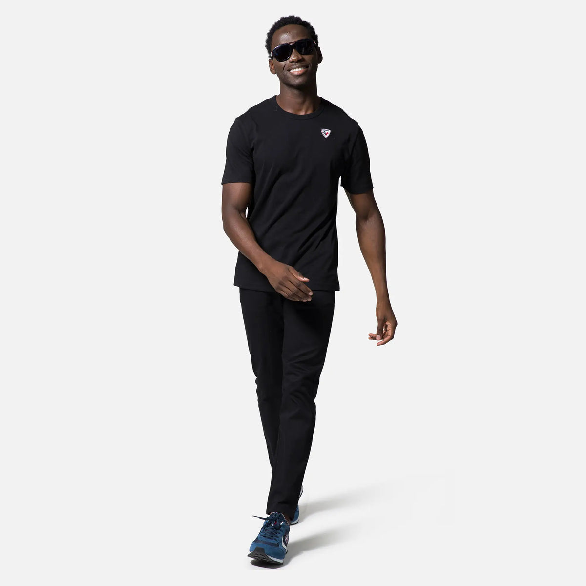Tricou barbati Rossignol LOGO PLAIN Black