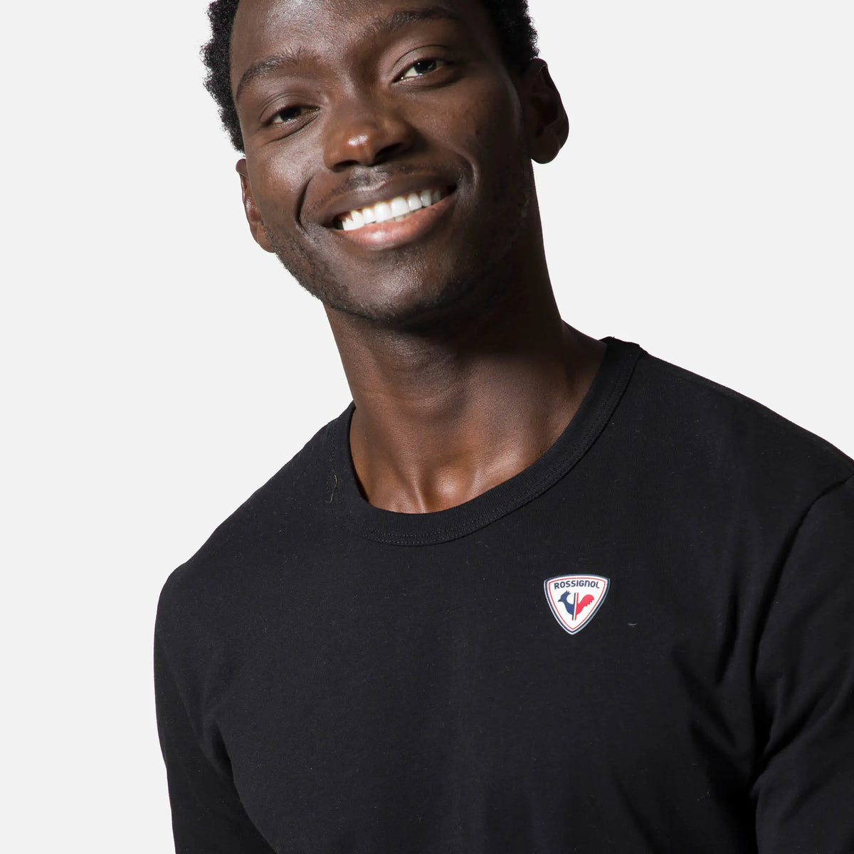Tricou barbati Rossignol LOGO PLAIN Black