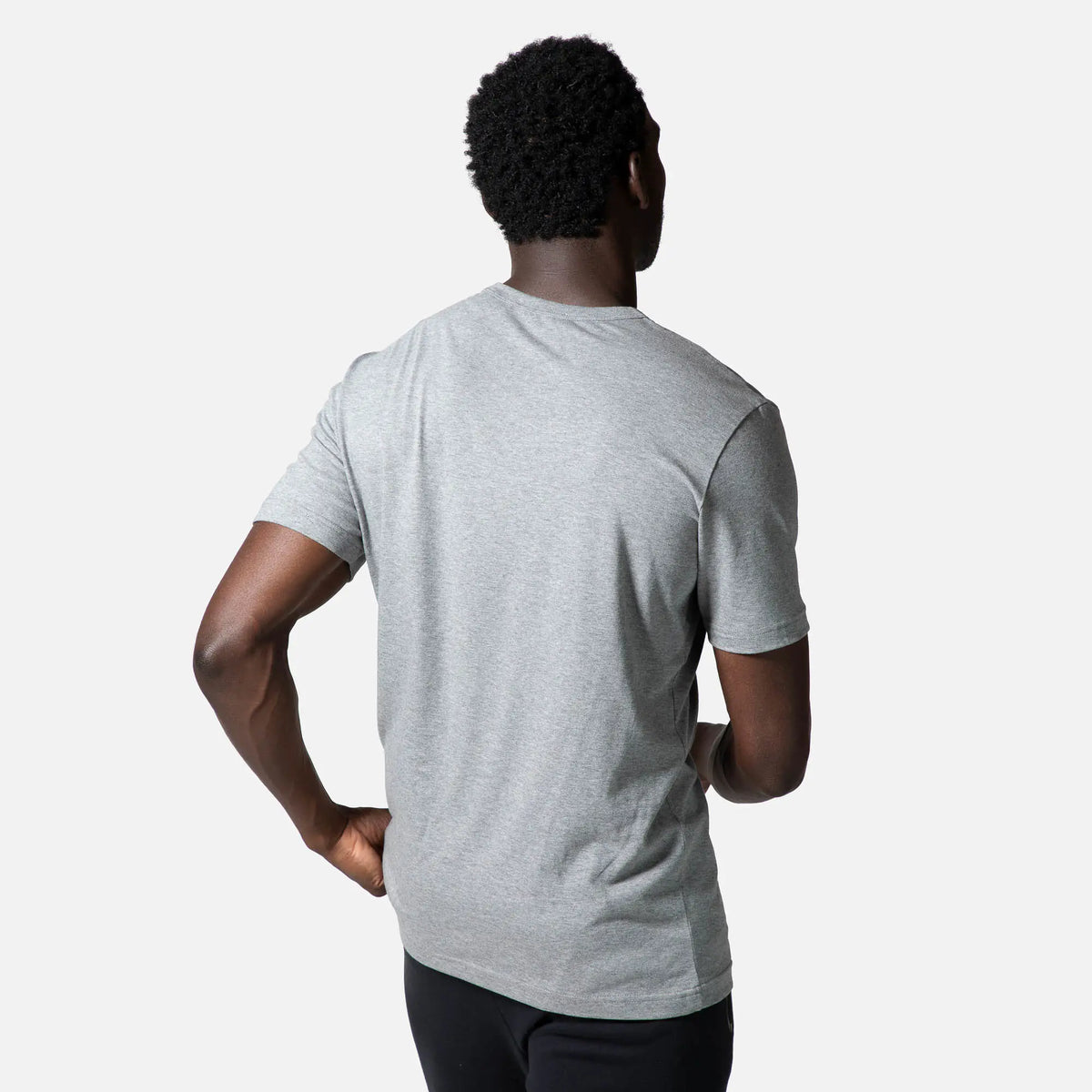 Tricou barbati Rossignol LOGO PLAIN Heather grey