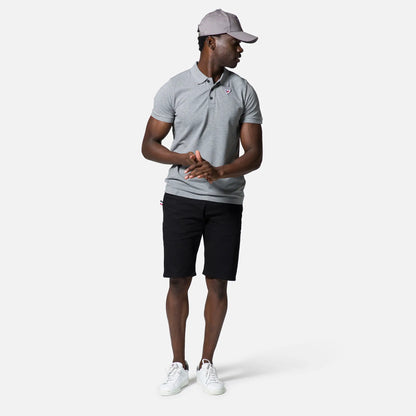 Tricou barbati Rossignol LOGO Polo Heather grey