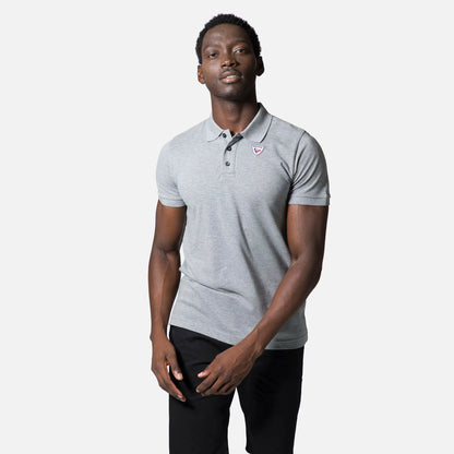 Tricou barbati Rossignol LOGO Polo Heather grey