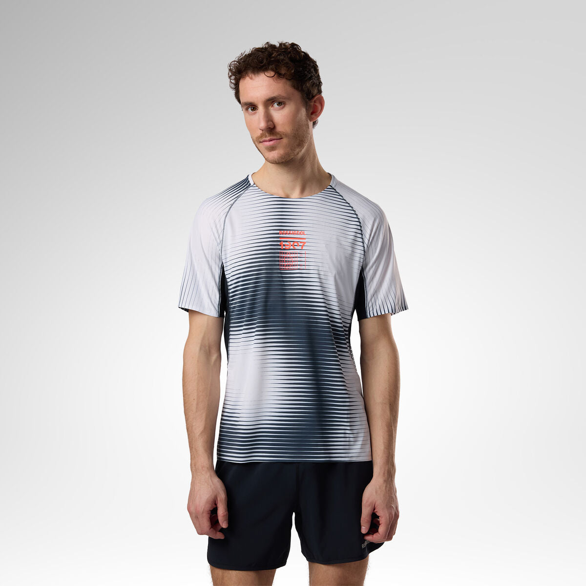 Tricou barbati Rossignol M SAPA ULTRA - Black Line Fogg