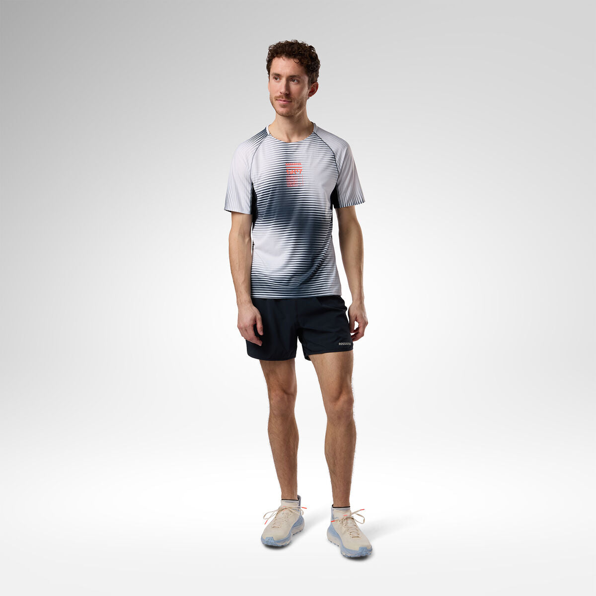 Tricou barbati Rossignol M SAPA ULTRA - Black Line Fogg