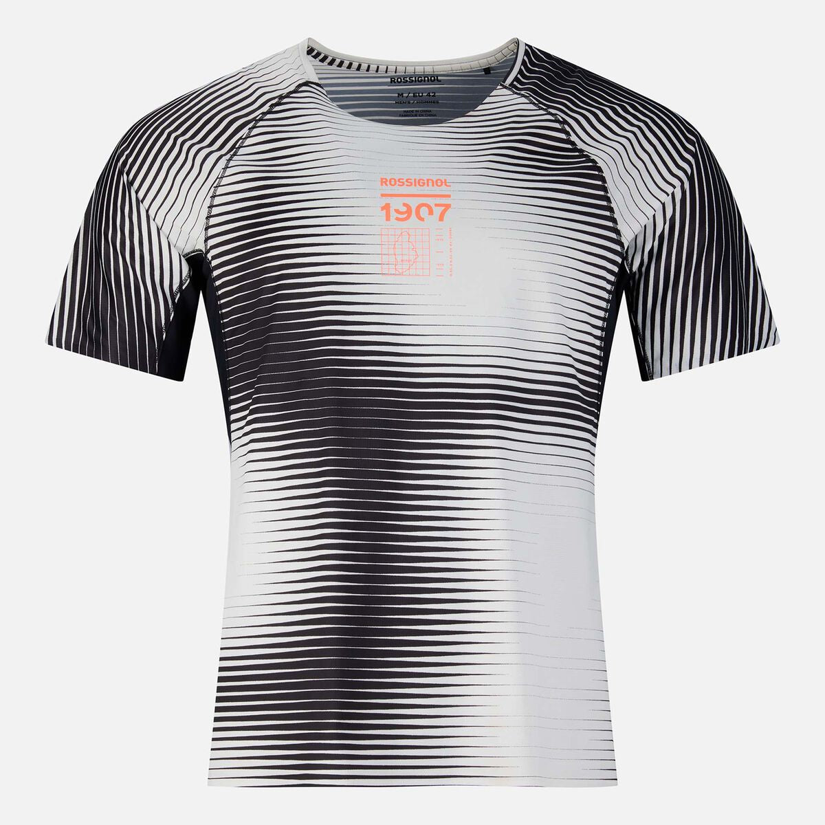 Tricou barbati Rossignol M SAPA ULTRA - Black Line Fogg