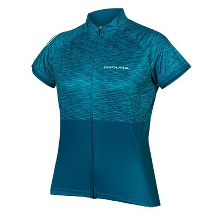 Tricou ciclism femei Endura HUMMVEE RAY SS JSY LTD II Blue