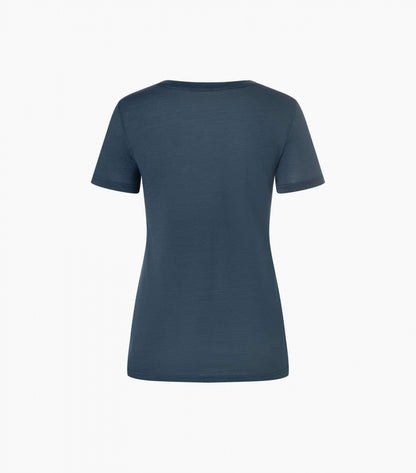 Tricou dama cu merino SN-SUPERNATURAL - W SEA LA VIE - Blueberry Various
