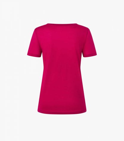 Tricou dama cu merino SN-SUPERNATURAL - W LITTLE HEARTWOOD - Sangria Orchid Ice