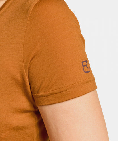 Tricou dama Ortovox 120 COOL TEC LEAF LOGO TS - sly fox