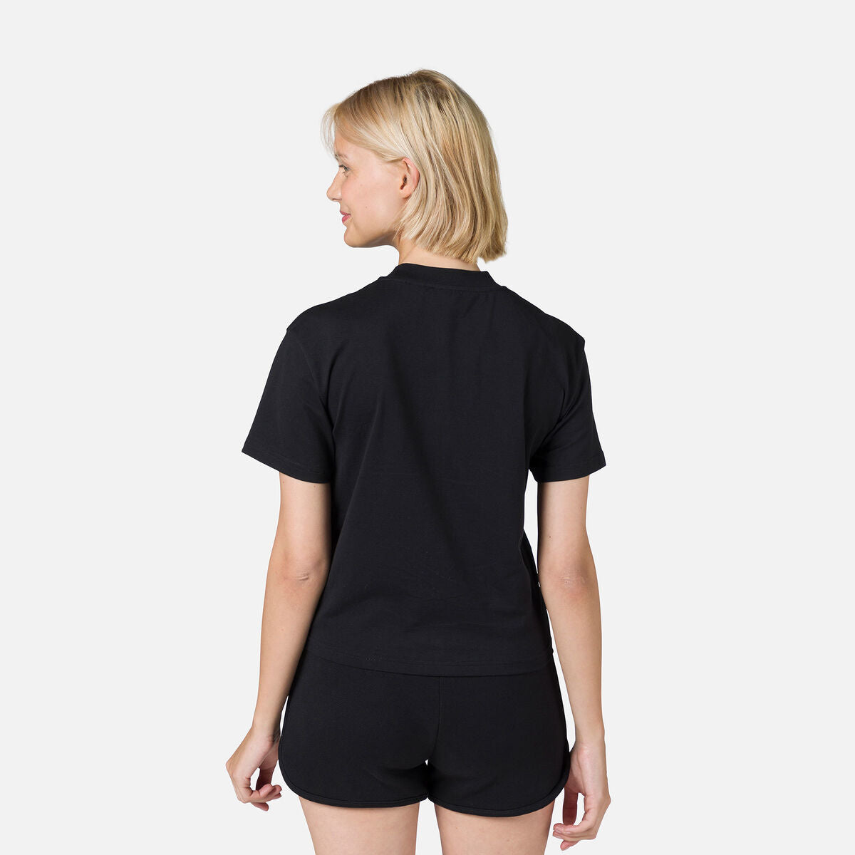 Tricou dama Rossignol W EMBROIDERY - Black