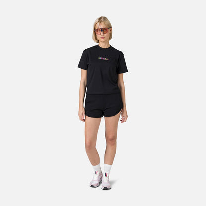 Tricou dama Rossignol W EMBROIDERY - Black