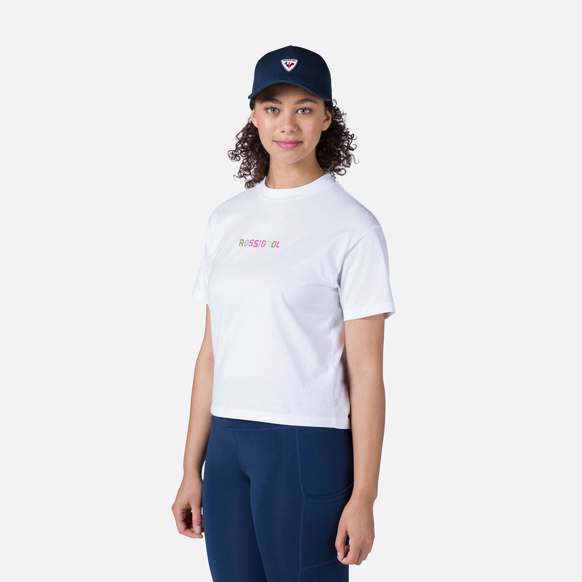 Tricou dama Rossignol W EMBROIDERY - White