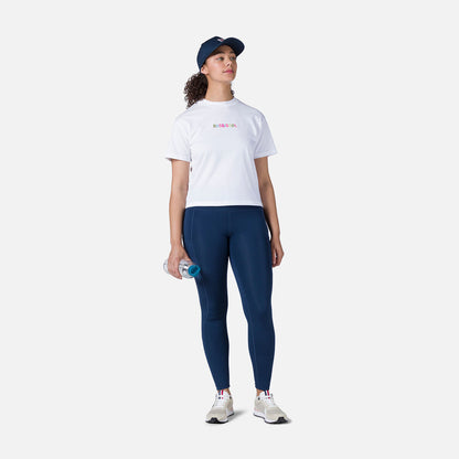 Tricou dama Rossignol W EMBROIDERY - White