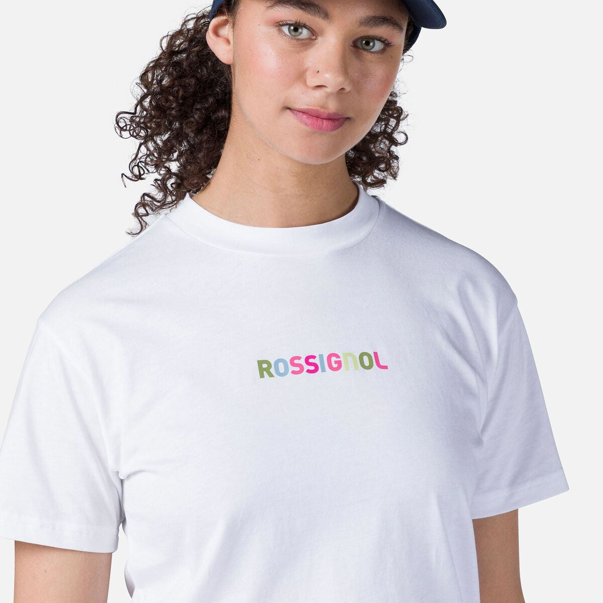 Tricou dama Rossignol W EMBROIDERY - White