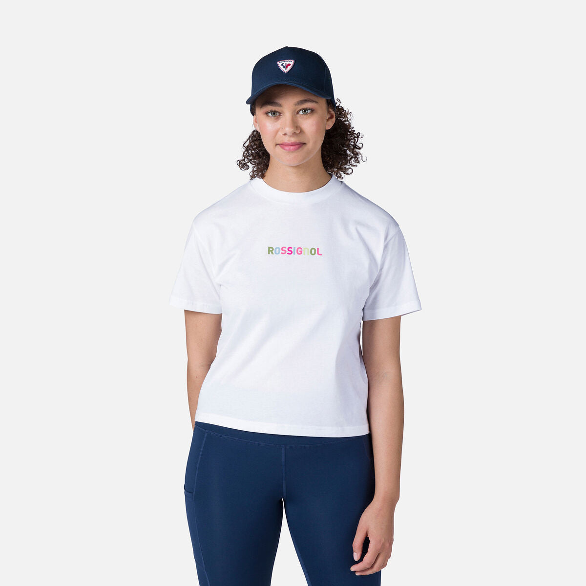 Tricou dama Rossignol W EMBROIDERY - White