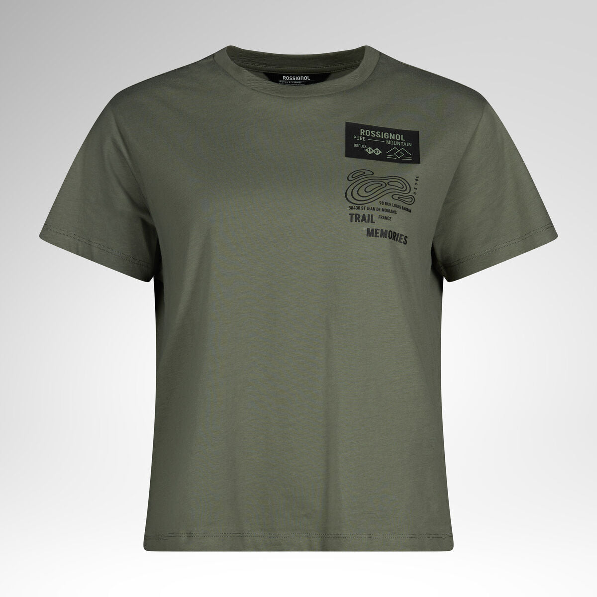 Tricou dama Rossignol W GRAPHIC WATERFALL - Laurel Wreath