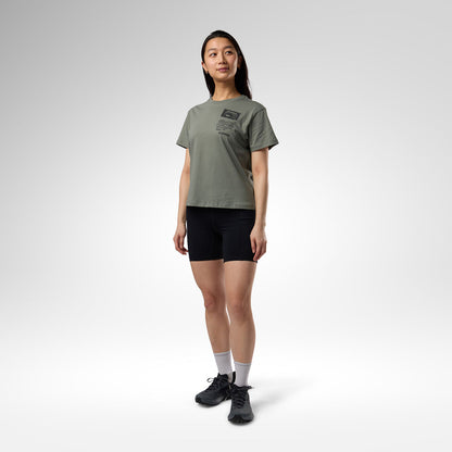 Tricou dama Rossignol W GRAPHIC WATERFALL - Laurel Wreath