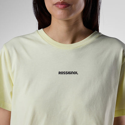 Tricou dama Rossignol W GRAPHIC WATERFALL - Wax Yellow