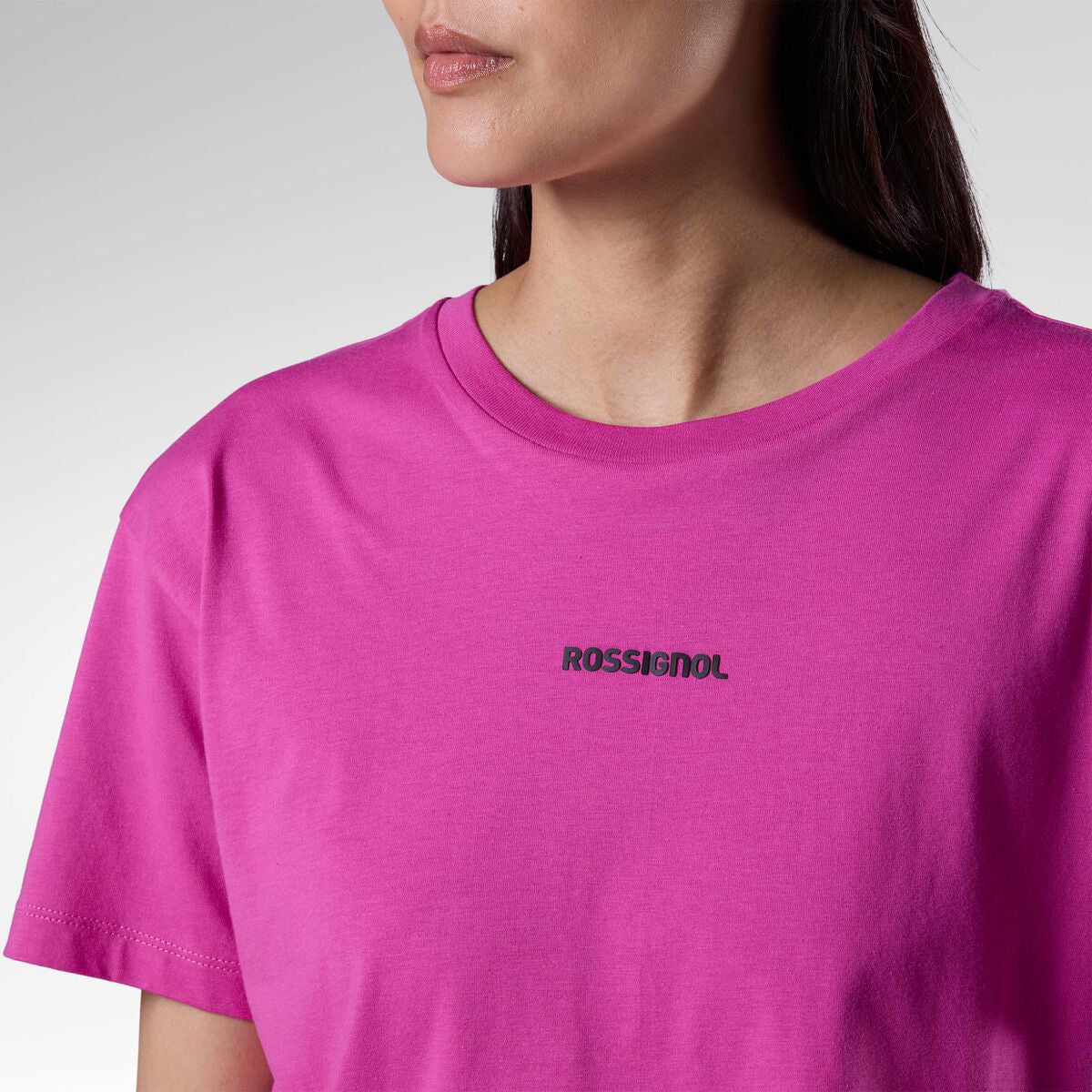 Tricou dama Rossignol W Presset - Electric Fuchsia